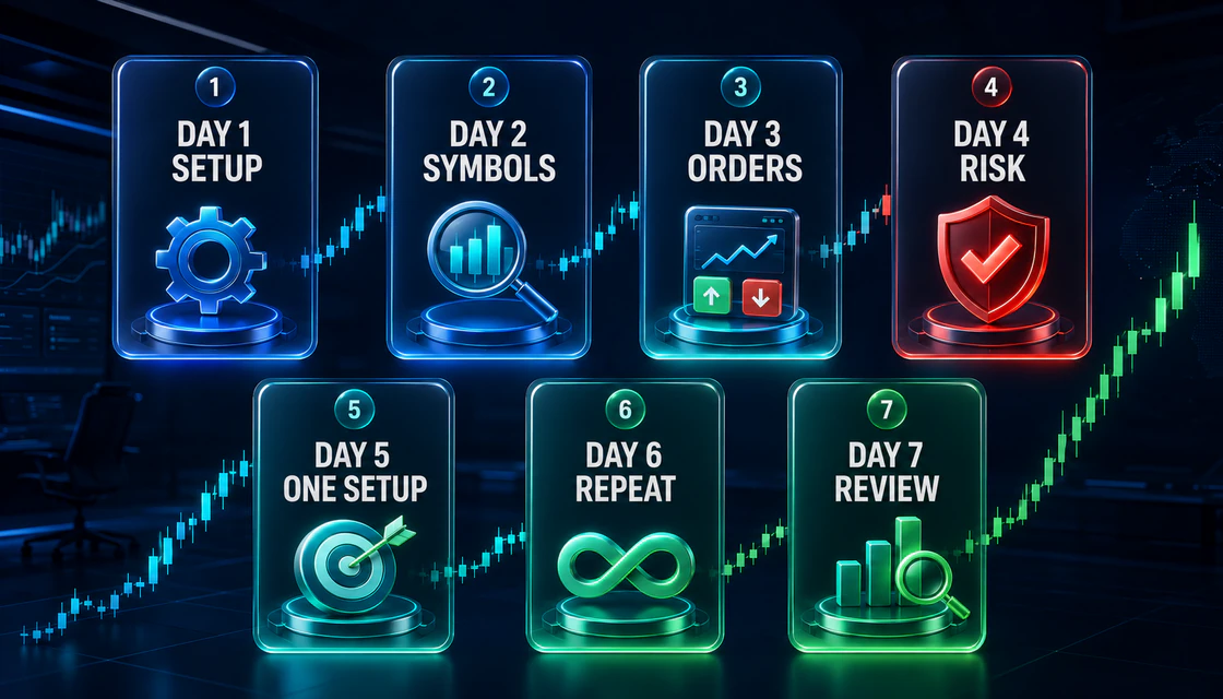 Seven-day Alpari demo account practice plan
