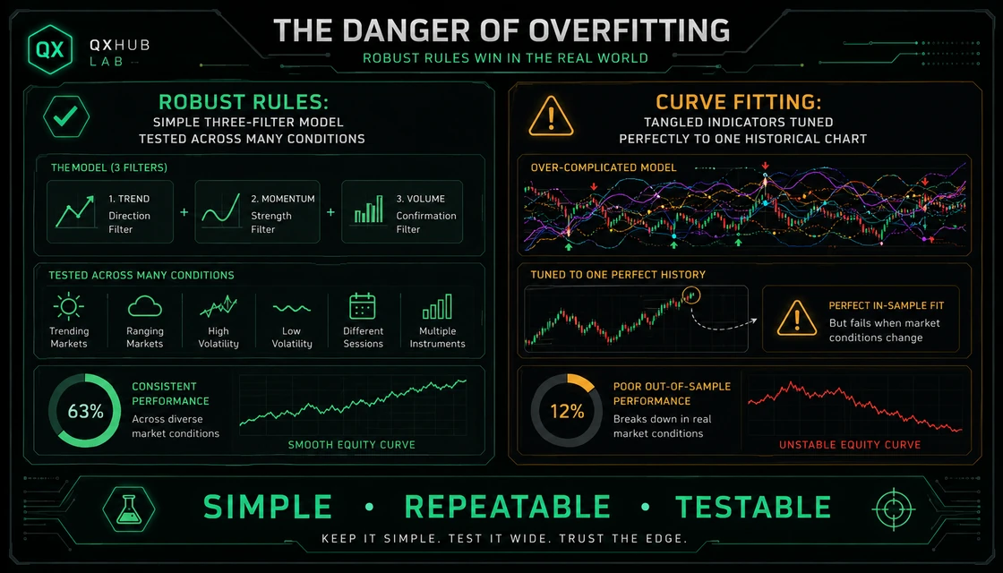 How to Backtest a Binary Options Strategy: Data, Metrics and Validation: avoiding overfitting