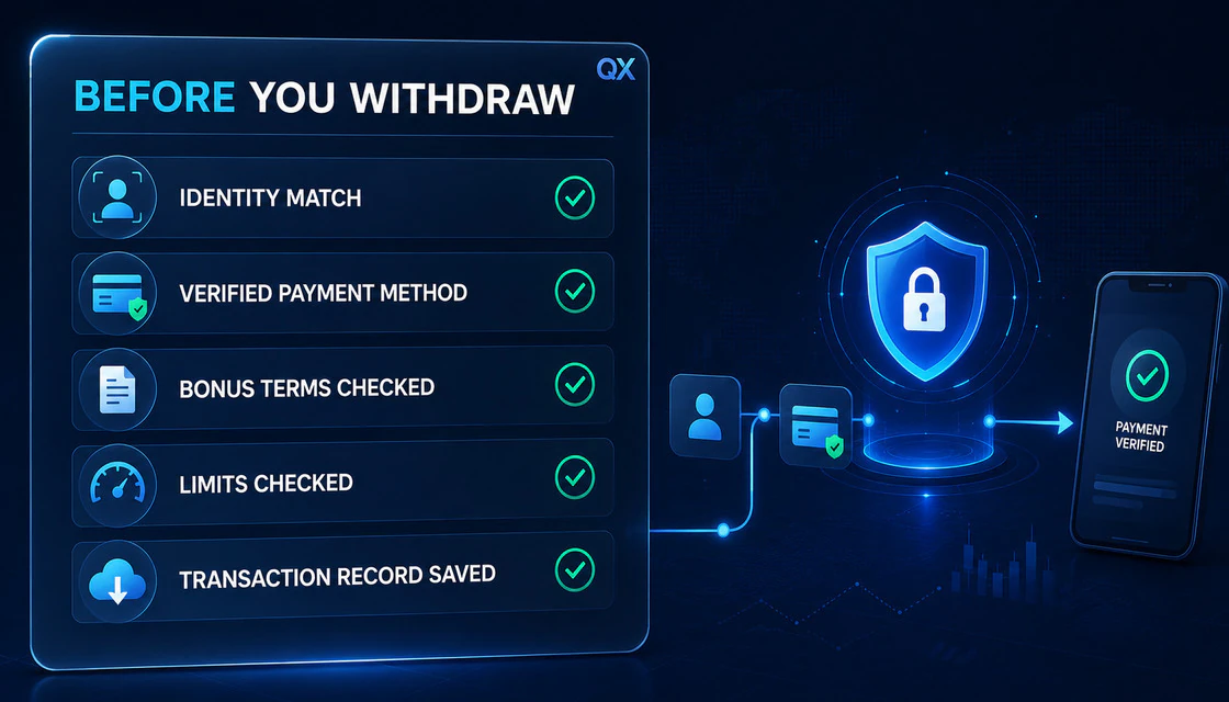 Checklist to complete before requesting a Binomo withdrawal