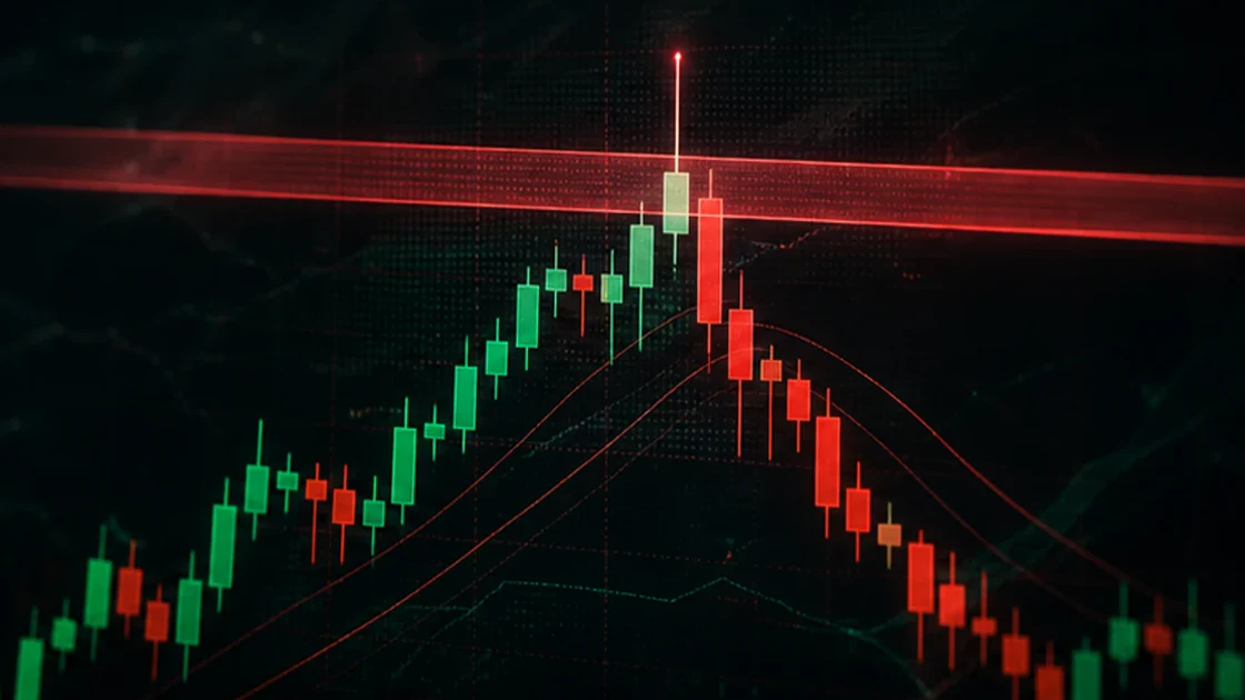 Pin Bar rejection map showing support resistance wick body and candle close